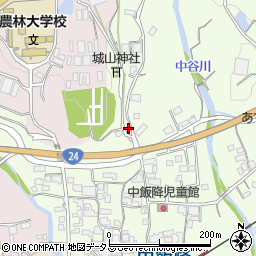 和歌山県伊都郡かつらぎ町中飯降474周辺の地図