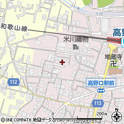 和歌山県橋本市高野口町名倉895-12周辺の地図
