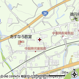 和歌山県伊都郡かつらぎ町中飯降1232周辺の地図