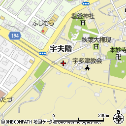 香川県綾歌郡宇多津町1633周辺の地図