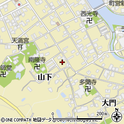 香川県綾歌郡宇多津町1407周辺の地図