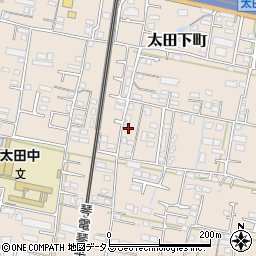 香川県高松市太田下町1767周辺の地図