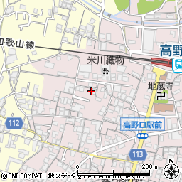 和歌山県橋本市高野口町名倉885-18周辺の地図