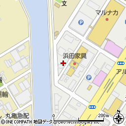 香川県綾歌郡宇多津町浜二番丁11周辺の地図