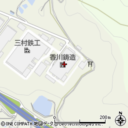 香川鋳造周辺の地図