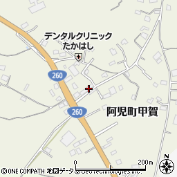 三重県志摩市阿児町甲賀3189-1周辺の地図