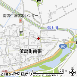 三重県志摩市浜島町南張1635周辺の地図