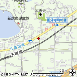 香川県高松市国分寺町新居264周辺の地図