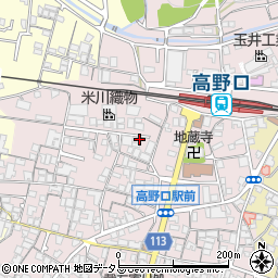 和歌山県橋本市高野口町名倉939-11周辺の地図