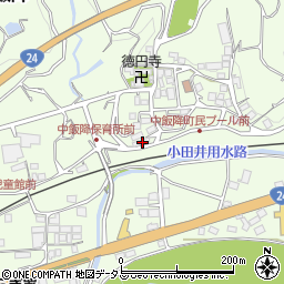 和歌山県伊都郡かつらぎ町中飯降1417周辺の地図