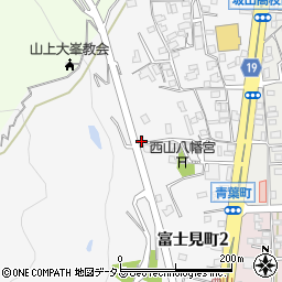 香川県坂出市富士見町周辺の地図