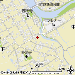 香川県綾歌郡宇多津町大門1056周辺の地図