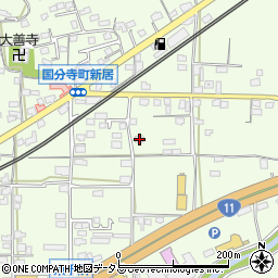 香川県高松市国分寺町新居141周辺の地図