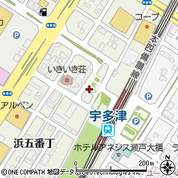 坂出警察署宇多津交番周辺の地図