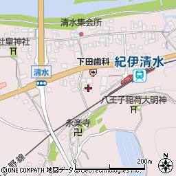 和歌山県橋本市清水537周辺の地図