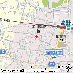 和歌山県橋本市高野口町名倉885-12周辺の地図