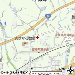 和歌山県伊都郡かつらぎ町中飯降1237周辺の地図