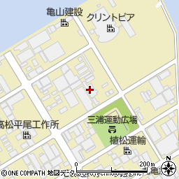 株式会社琴参乗用車センター周辺の地図