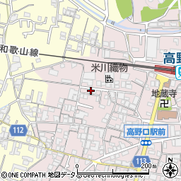 和歌山県橋本市高野口町名倉885-9周辺の地図
