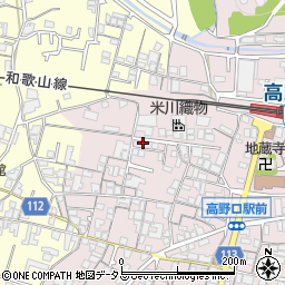 和歌山県橋本市高野口町名倉885-8周辺の地図