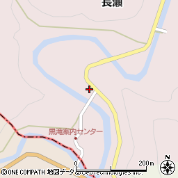 奈良県吉野郡黒滝村長瀬71周辺の地図