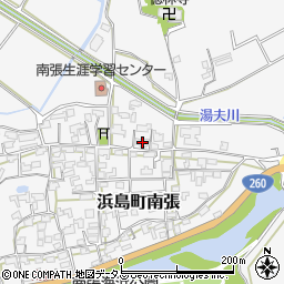三重県志摩市浜島町南張1628周辺の地図