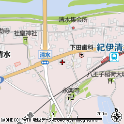 和歌山県橋本市清水535周辺の地図