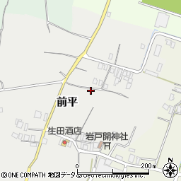 兵庫県洲本市前平周辺の地図