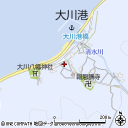和歌山県和歌山市大川40周辺の地図