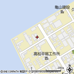 東讃交通丸亀営業所周辺の地図