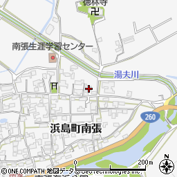 三重県志摩市浜島町南張1630周辺の地図