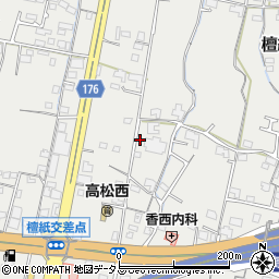 香川県高松市檀紙町1451-8周辺の地図
