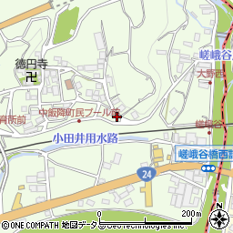 和歌山県伊都郡かつらぎ町中飯降1603周辺の地図