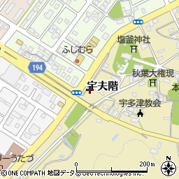香川県綾歌郡宇多津町1672周辺の地図