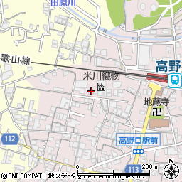 和歌山県橋本市高野口町名倉883周辺の地図