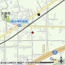 香川県高松市国分寺町新居149周辺の地図