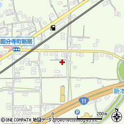 香川県高松市国分寺町新居145-5周辺の地図