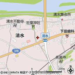 和歌山県橋本市清水212周辺の地図