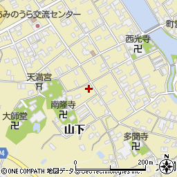 香川県綾歌郡宇多津町1413周辺の地図