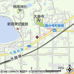 香川県高松市国分寺町新居3356周辺の地図