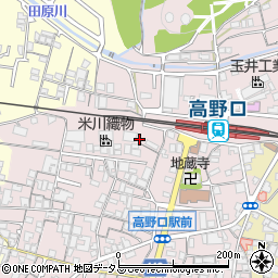 和歌山県橋本市高野口町名倉948-2周辺の地図