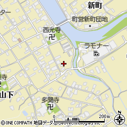 香川県綾歌郡宇多津町2183周辺の地図
