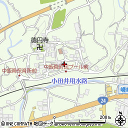 和歌山県伊都郡かつらぎ町中飯降1616周辺の地図