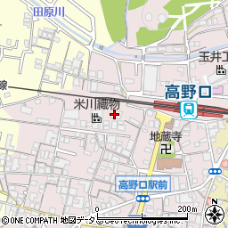 和歌山県橋本市高野口町名倉946-1周辺の地図