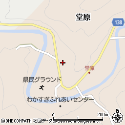 奈良県吉野郡黒滝村堂原325周辺の地図