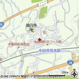 和歌山県伊都郡かつらぎ町中飯降1437周辺の地図