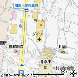 ダイソーフレスポ高松店周辺の地図