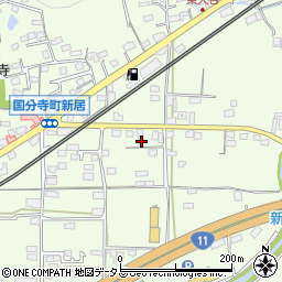 香川県高松市国分寺町新居152-1周辺の地図