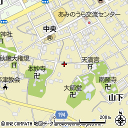 少林寺拳法宇多津道院周辺の地図