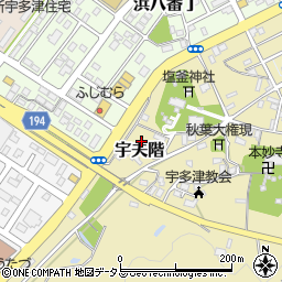 香川県綾歌郡宇多津町1667周辺の地図